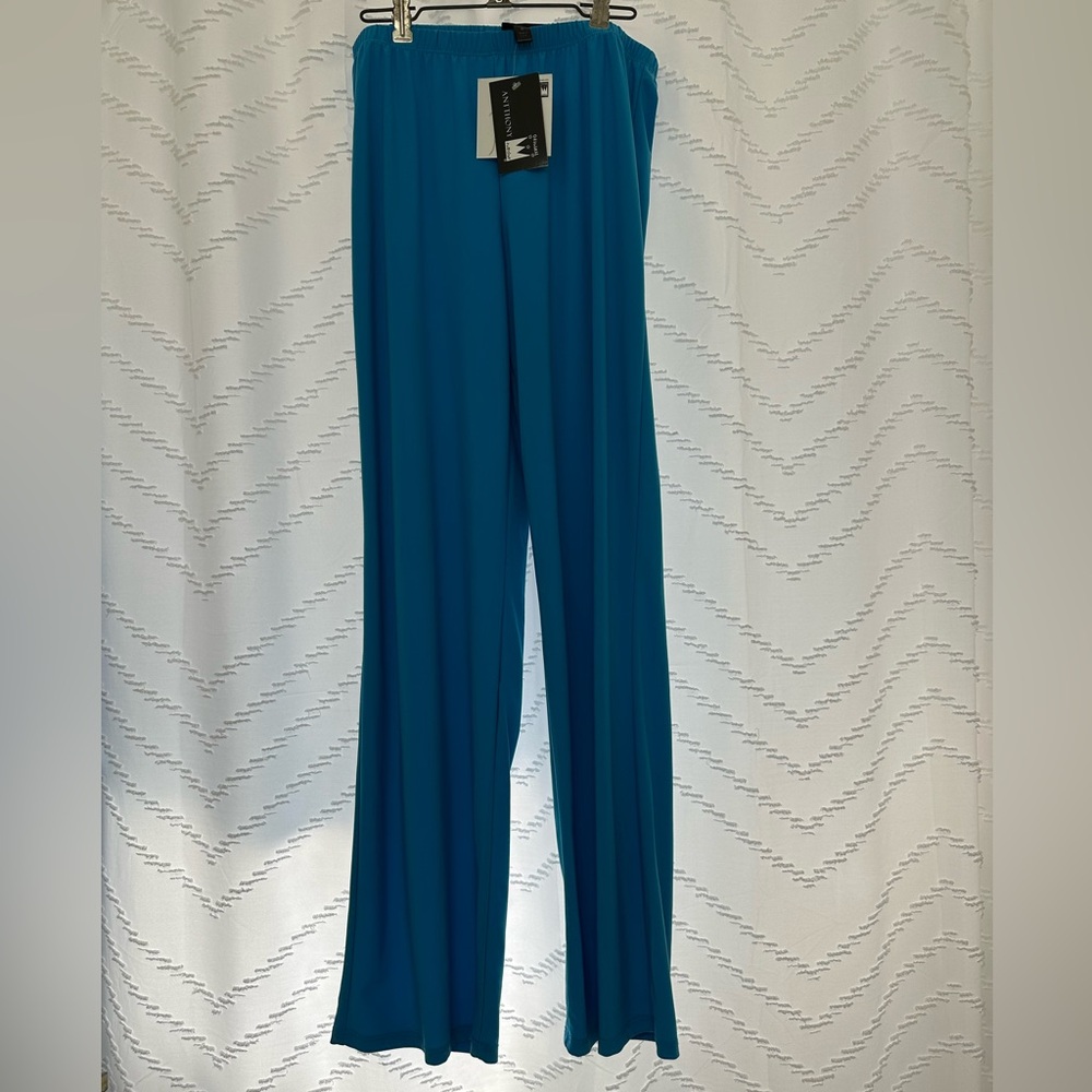 Antthony Vibrant Blue Wide Leg Pants